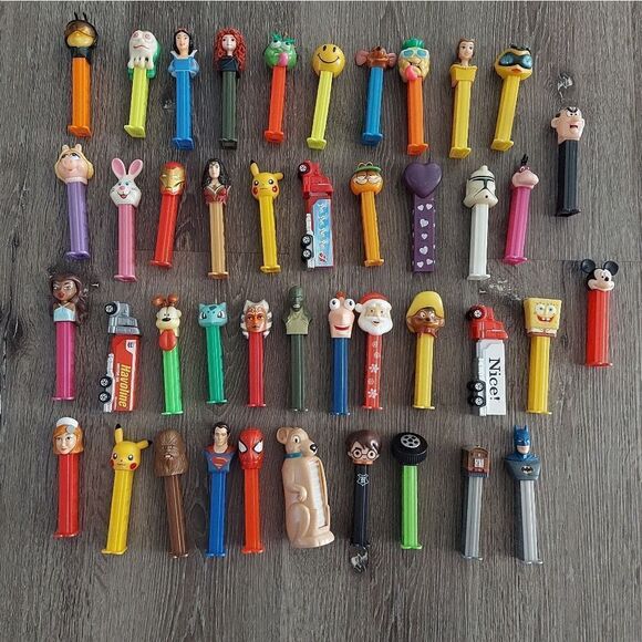 Lot of 43 Pez Candy Dispensers - Picture 1 of 5